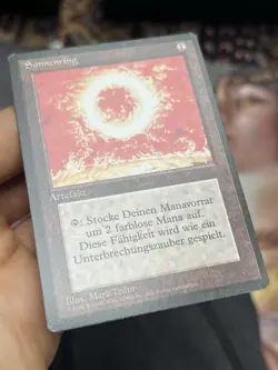 German FBB • Sol Ring • Unplayed / Mostly Clean • Mtg (2012) - Image 3