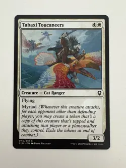 Tabaxi Toucaneers MTG Magic the Gathering Card NM Near Mint CLB - Image 1