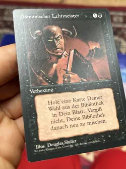 German FBB • Demonic Tutor • Real NM • Mtg (1775) - Image 5