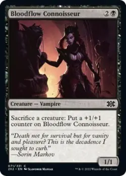 Bloodflow Connoisseur - Near Mint MTG Double Masters 2022 - Image 1
