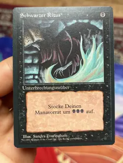 German FBB • Dark Ritual • NM • Mtg (1732) - Image 1