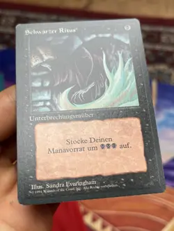 German FBB • Dark Ritual • NM • Mtg (1732) - Image 2