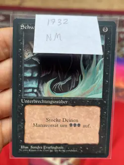 German FBB • Dark Ritual • NM • Mtg (1732) - Image 5