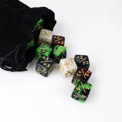 48 Pieces MTG Counters Token Dice, Magic The Gathering Glitter Sparkle Loyalt... - Image 4