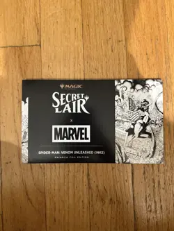 Foil VENOM UNLEASHED (Inks) Marvel's Spider-Man Secret Lair Drop SLD MTG - Image 1