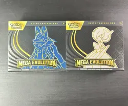 Pokemon Mega Evolution Lucario and Gardevoir Elite Trainer Boxes ETBs Set Of 2 - Image 1