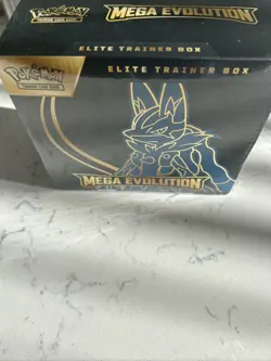 POKEMON MEGA EVOLUTION - LUCARIO Elite Trainer Box ETB Will ship out same day - Image 1