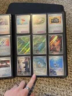 Pokemon S&V 151 MASTER SET - Holos + Reverse + Promos - Binder included! - Image 5
