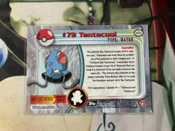 Pokemon - Topps 1999 -TENTACOO. TV Animation Series - - Image 4
