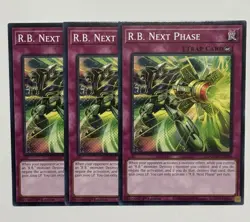 3X R.B. Next Phase DOOD-EN096 C Doom of Dimensions NM 1st Ed Yugioh - Image 1