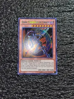 Yugioh! Dark Magician of Chaos LCYW-EN026 Secret Rare Unlimited Edition VLP - Image 1