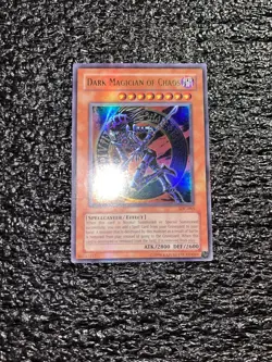 Yugioh! Dark Magician of Chaos IOC-065 Ultra Rare Unlimited Edition Light Play - Image 1