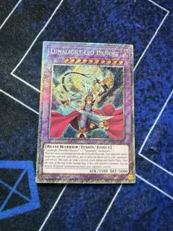 Lunalight Leo Dancer - RA04 - Platinum Secret Rare - Yugioh Euro NM - Image 1