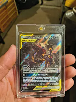 Umbreon & Darkrai GX SM241 Tag Team Black Star Promo 2020 Pokemon Card NM - Image 1