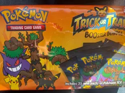 2024 Pokemon Halloween Trick or Trade Booster Bundle. 35 Packs. 120 Card Count. - Image 1