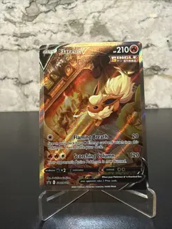 Flareon V SWSH179 Sword & Shield Black Star Promo Holo Pokemon Card NM/Mint - Image 1