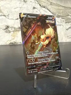 Flareon V SWSH179 Sword & Shield Black Star Promo Holo Pokemon Card NM/Mint - Image 2