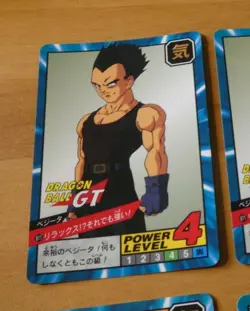 DRAGON BALL GT Z DBZ SUPER BATTLE PART CARD REG CARTE 811 JAPAN 1996 NM - Image 1