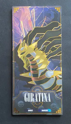 NON TCG Pokemon Elf Eif Origin Collection 3.0 Giratina Ticket Stub Long Card - Image 4