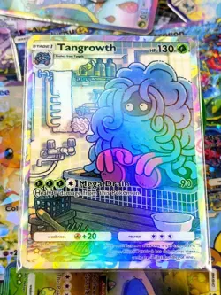 Tangrowth proxy pocket card app tcg full art Space Time Smackdown set - Image 1