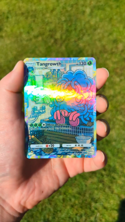 Tangrowth proxy pocket card app tcg full art Space Time Smackdown set - Image 2