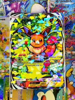 Eevee Ex proxy pocket card app tcg full art Eevee Grove set - Image 1