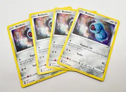 Pokemon Cards Silver Tempest 2022 Playset Beldum 117/195 x4 4x - Image 1