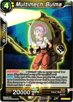 Dragon Ball Super Card Game Multimech Bulma Regular Uncommon Card - Image 1