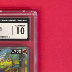 【FAST】CGC 10 Harizard V SAR 211/172 S12a VSTAR Pokemon Card Japanese 2022 - Image 4