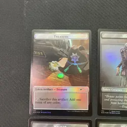 Walker/ Treasure Token (set of 6) Walking Dead Secret Lair (Magic Gathering) - Image 2