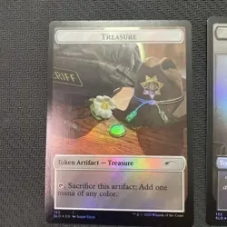 Walker/ Treasure Token (set of 6) Walking Dead Secret Lair (Magic Gathering) - Image 3