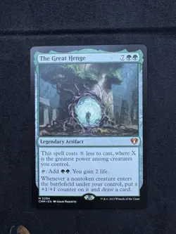 Magic: the Gathering The Great Henge (0294) Mythic CMM - Image 2
