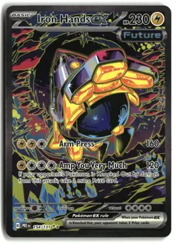 Scarlet & Violet Series - Prismatic Evolutions Iron Hands ex Special - Image 1