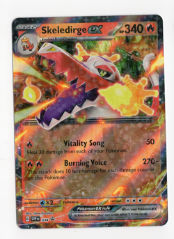 Skeledirge Ex 34 Pokemon Promo Paldea Partners Full Art ex - Image 1
