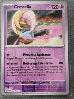 Carte POKEMON FR - EV06.5 Fable Nebuleuse 021/064 Cresselia Reverse Neuf - Image 1