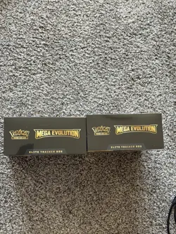Pokemon Mega Evolution Elite Trainer Box ETB Set of 2 New Sealed - Image 2
