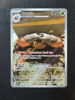 Pokemon TCG Crustle 186/182 Destined Rivals Illustration NM Condition - Image 1