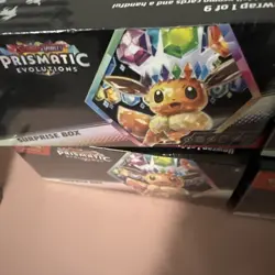 Pokemon TCG Scarlet & Violet Prismatic Evolutions Surprise Box Lot of 4 Sealed - Image 3