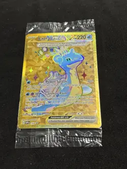 Lapras ex 164 Gold Promo SVP164 Terapagos ex UPC Pokemon TCG NM/MINT - Image 1