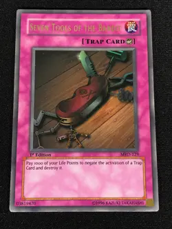 Yugioh Seven Tools of the Bandit MRD-129 1st Ultra (MP) - Image 1