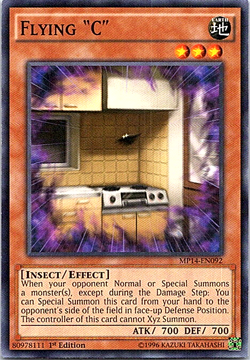 Flying "C" MP14-EN092 Yu-Gi-Oh! Light Play 1st Edition - Image 1