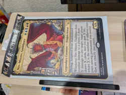 Magic The Gathering Oversized Gold Plated Card Niv-Mizzet, Guildpact Promo Rare - Image 1