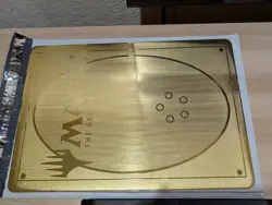 Magic The Gathering Oversized Gold Plated Card Niv-Mizzet, Guildpact Promo Rare - Image 2