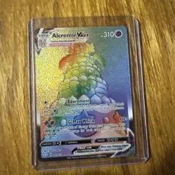 Alcremie Vmax 073/072 Shining Fates - NM Full Art Rainbow Rare Pokemon Card - Image 1