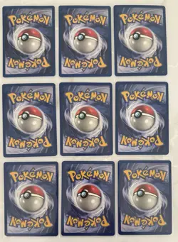 1999 1st Edition Jungle Pokemon Cards WOTC Lot of 9 Fresh Pull Never Played - Image 2