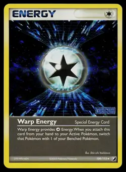 Pokemon Card - Warp Energy Unseen Forces 100/115 Reverse Holo Stamped - Image 1