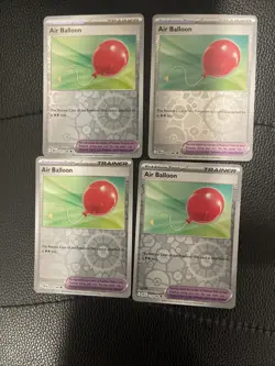 X4 Air Balloon 079/086 - Reverse Holo - Black Bolt - Playset Pokemon Cards - Image 1