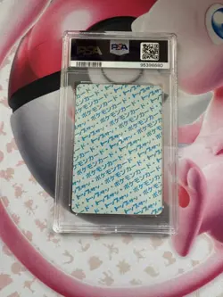 Eevee Pokemon card PSA 1 Grade 1995 Japanese Topsun Blue Back POP 1 - Image 2