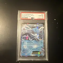 PSA 10 Pokemon 2016 XY Fates Collide Glaceon EX Holo Card #20/124 - Image 1