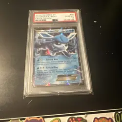 PSA 10 Pokemon 2016 XY Fates Collide Glaceon EX Holo Card #20/124 - Image 2